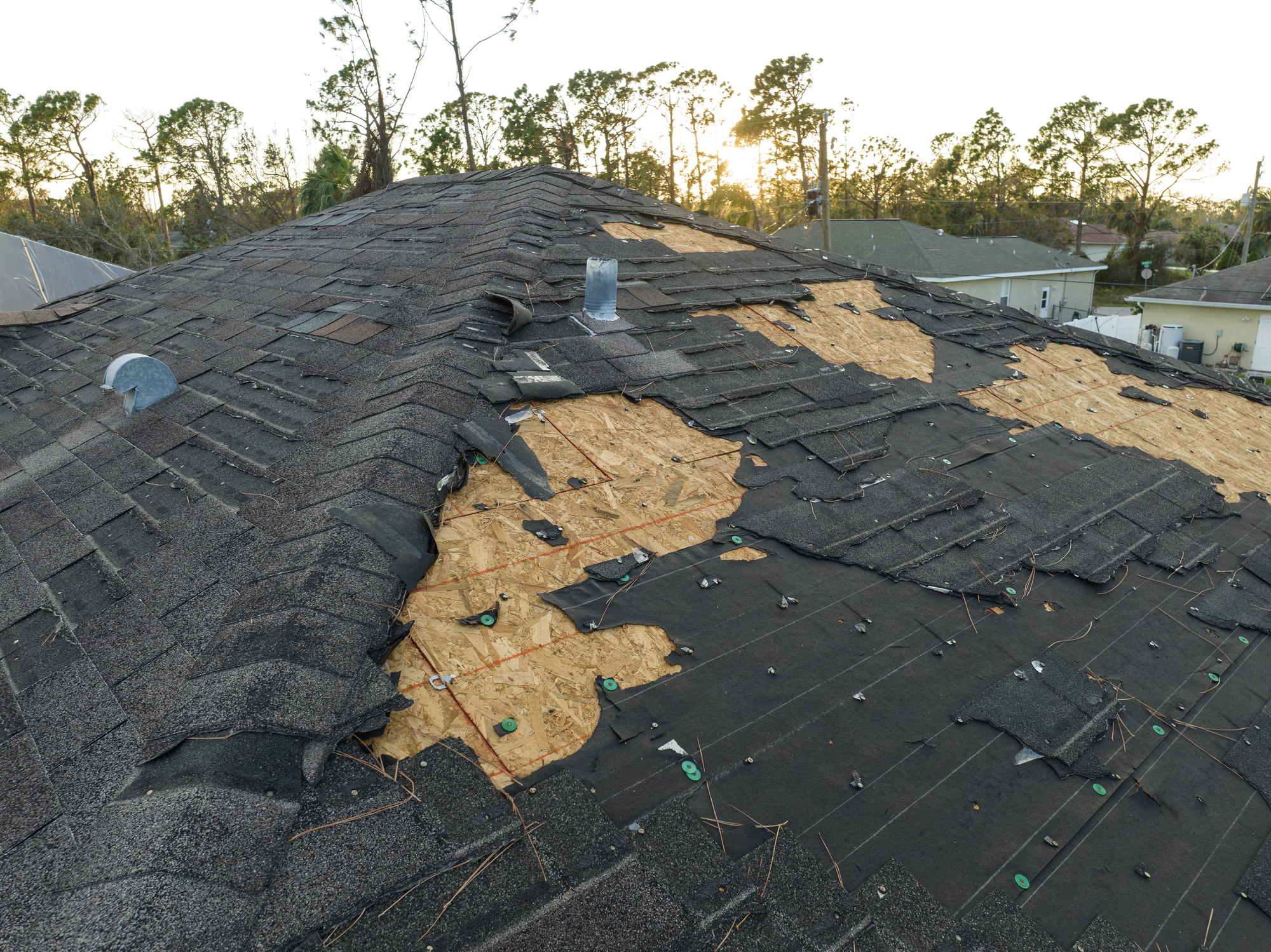 Hail Damage Roof Replacement project photo by AIM Roofing in the Dallas–Fort Worth area