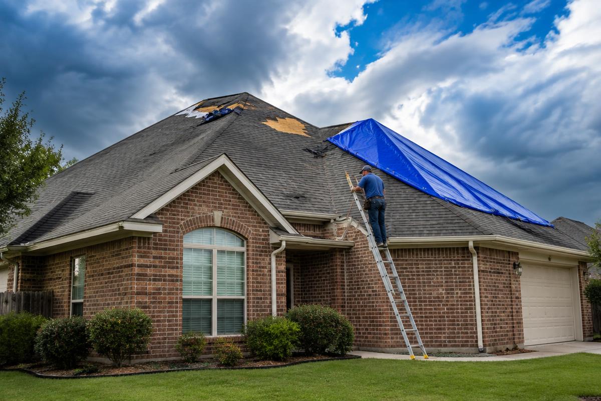 Storm Damage Roof Repair Services in Mesquite, Texas — AIM Roofing in Mesquite, TX
